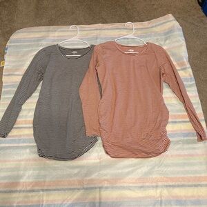 2 Old Navy Maternity Shirts
